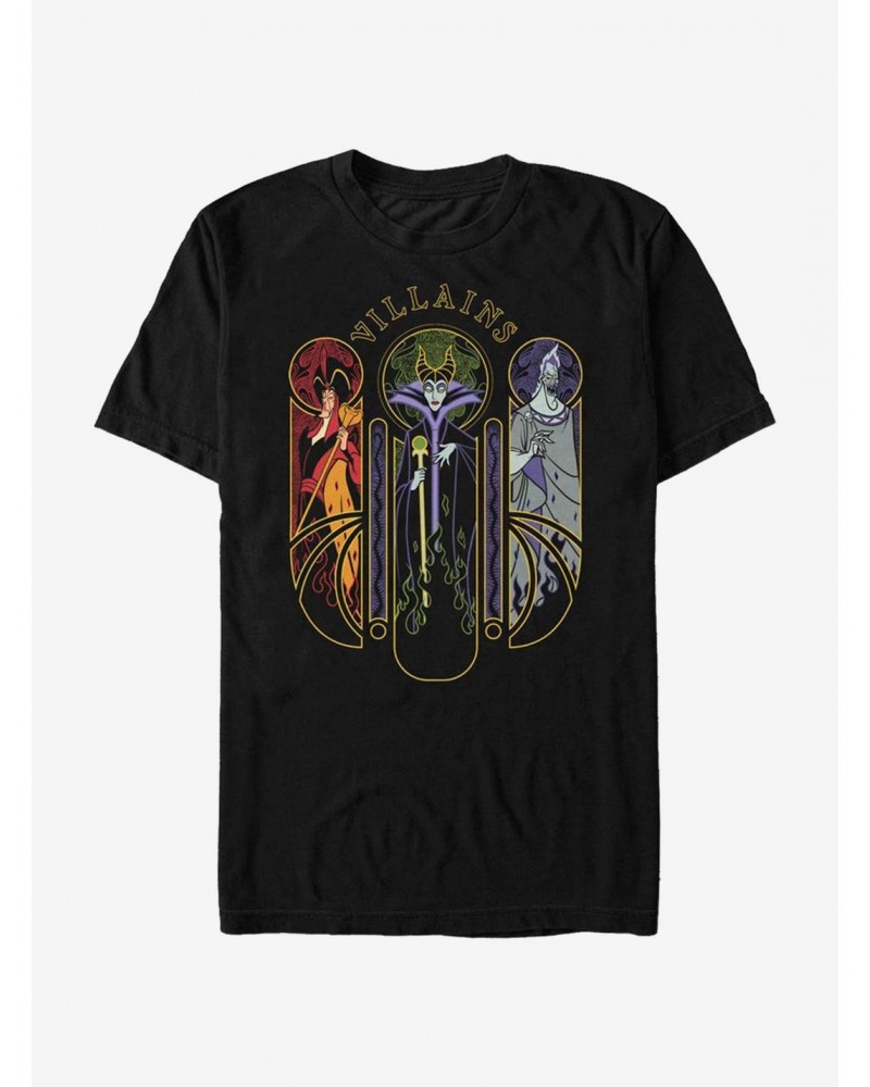 Disney Villains Villain Triptych T-Shirt $8.84 T-Shirts