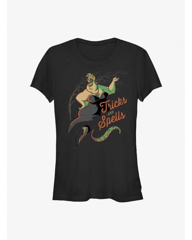 Disney Villains Ursula Tricks and Spells Girls T-Shirt $8.72 T-Shirts