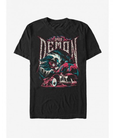 Disney Villains Cruella De Vil Speed Demon T-Shirt $10.28 T-Shirts