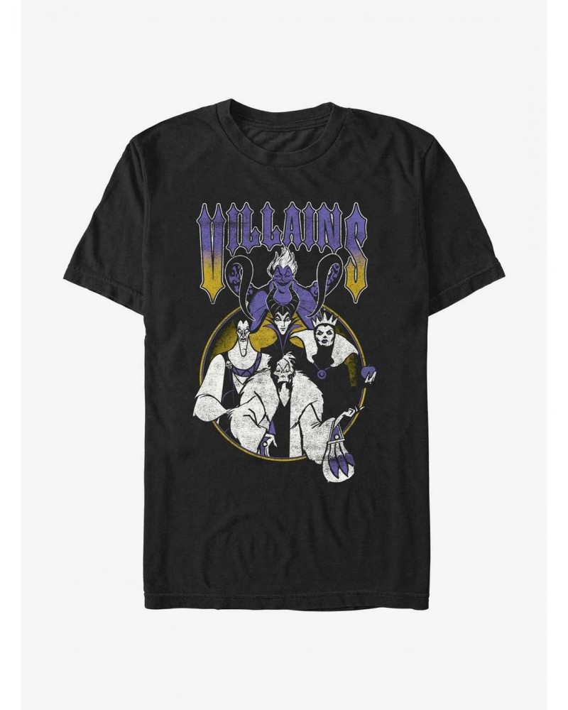 Disney Villains Metal Villains T-Shirt $11.95 T-Shirts