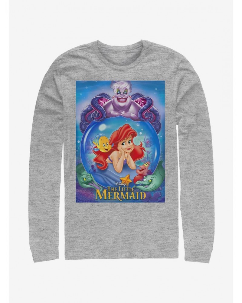 Disney The Little Mermaid Ariel And Ursula Long-Sleeve T-Shirt $16.12 T-Shirts