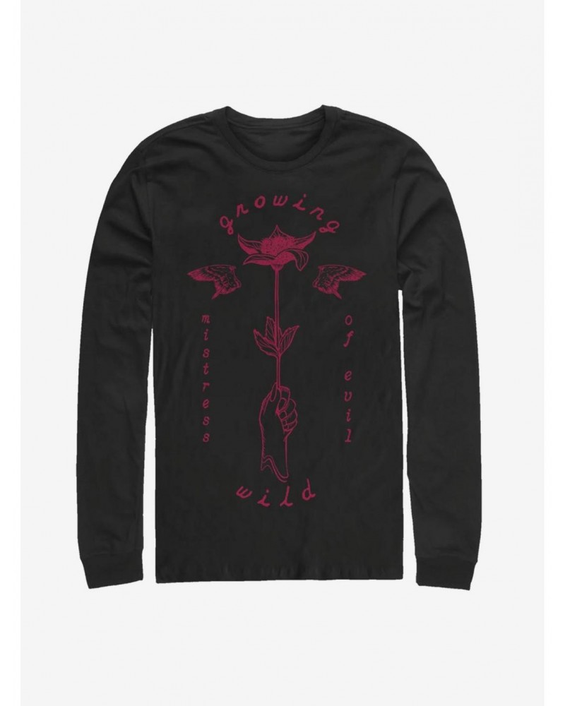 Disney Maleficent: Mistress of Evil Growing Wild Rose Long-Sleeve T-Shirt $11.19 T-Shirts