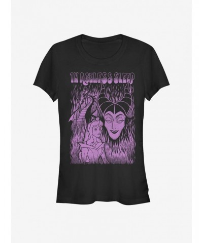 Disney Villains Maleficent Ageless Sleep Girls T-Shirt $9.21 T-Shirts