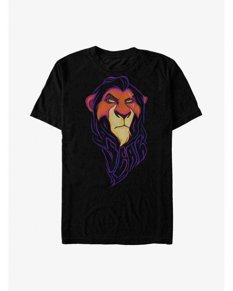 Disney The Lion King Scar Mane T-Shirt $11.71 T-Shirts