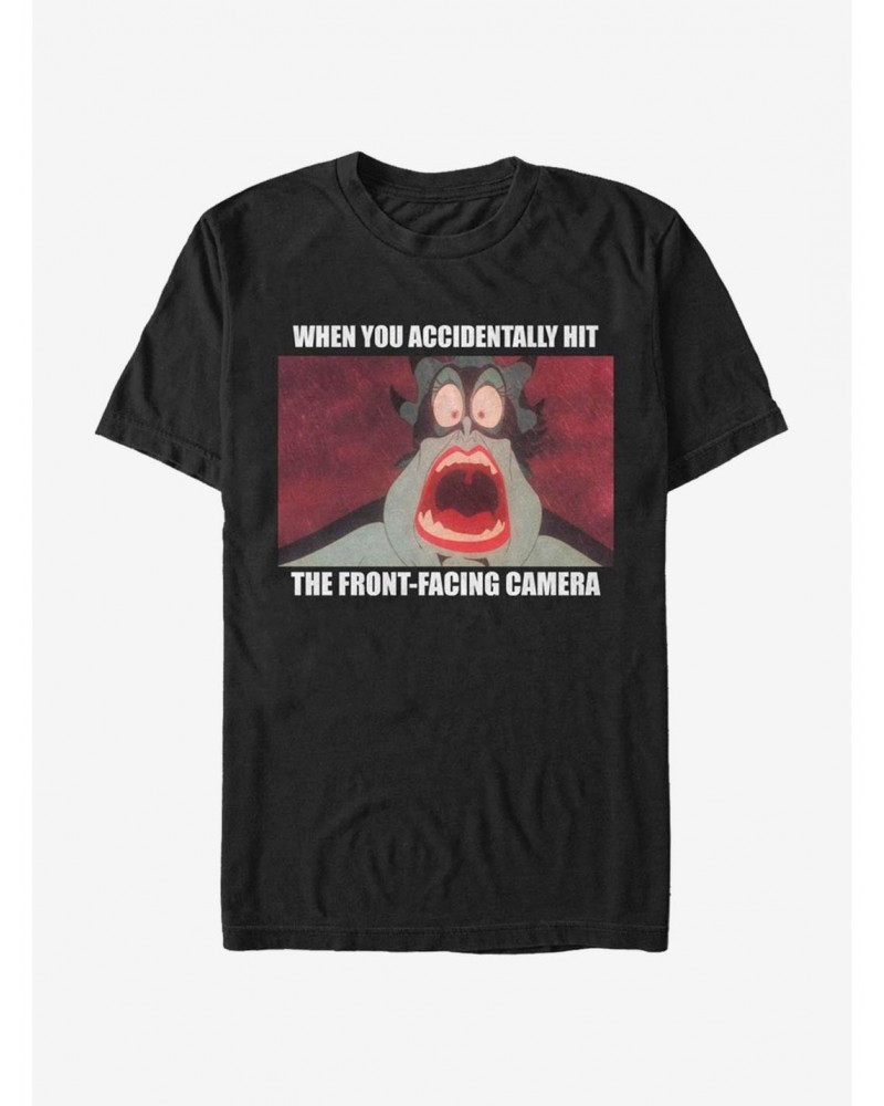 Disney Villains Ursula Camera Meme T-Shirt $10.76 T-Shirts