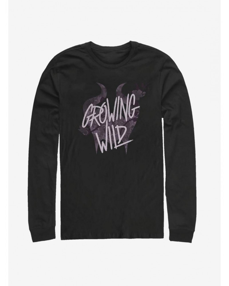 Disney Maleficent: Mistress Of Evil Growing Wild Long-Sleeve T-Shirt $15.79 T-Shirts