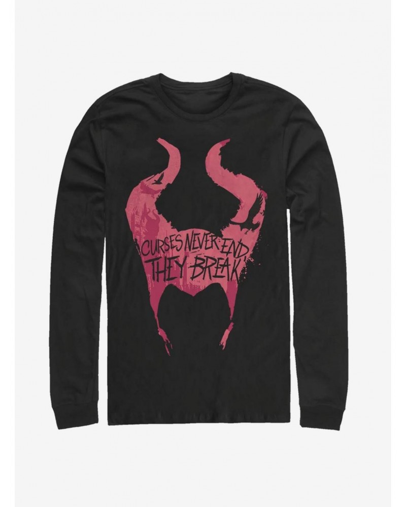 Disney Maleficent: Mistress Of Evil Curses Break Long-Sleeve T-Shirt $9.87 T-Shirts