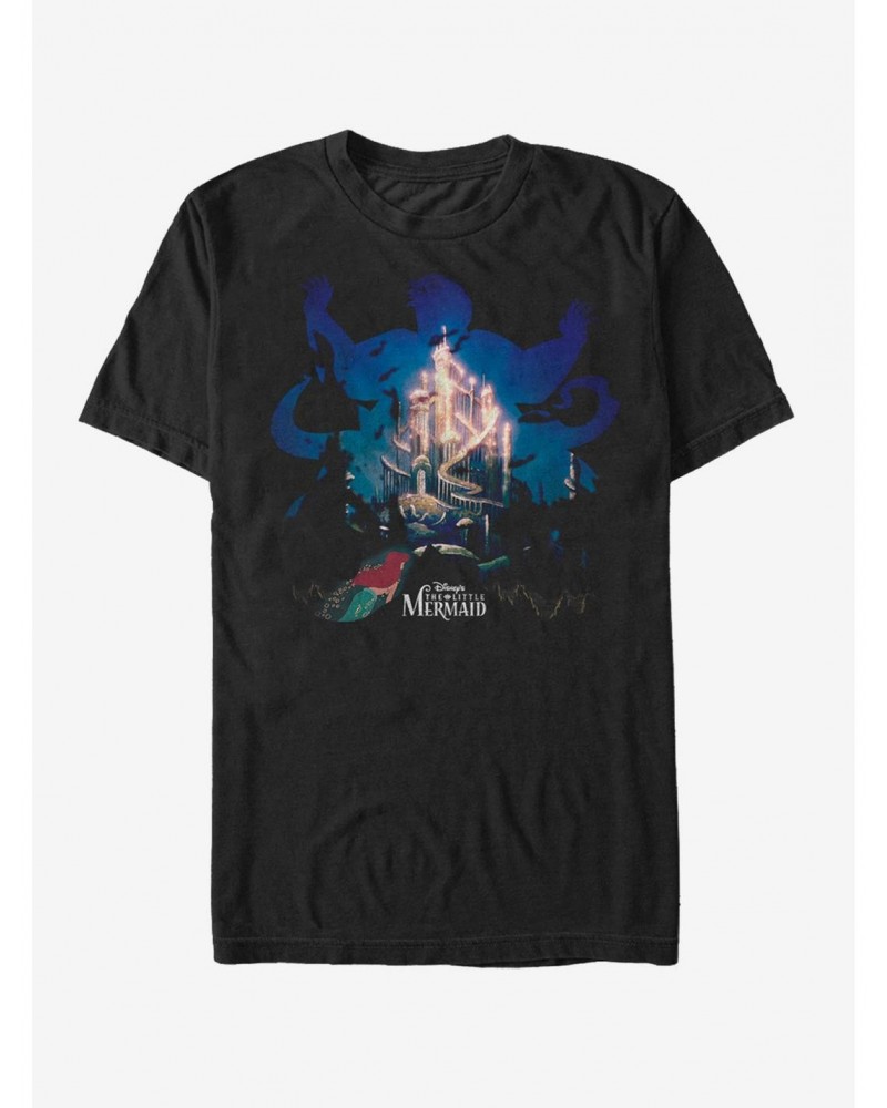 Disney Ursula Silhouette T-Shirt $11.95 T-Shirts