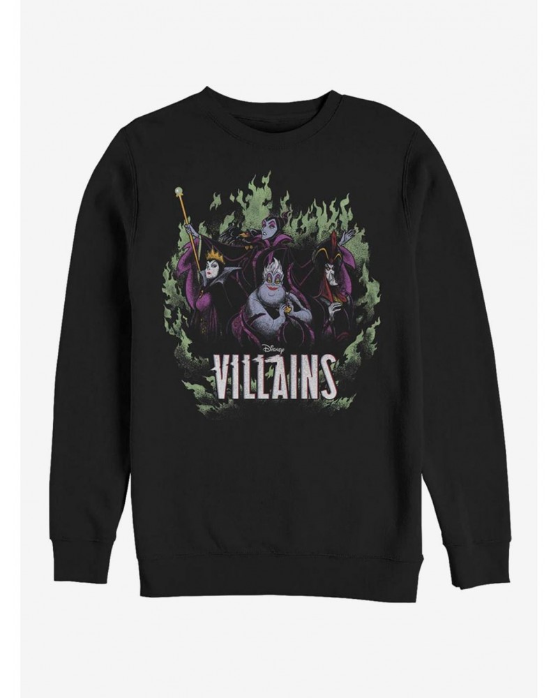 Disney Villains Children Of Mayhem Crew Sweatshirt $15.13 Sweatshirts