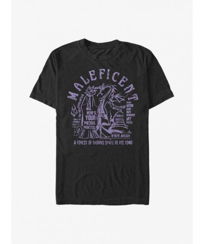Disney Maleficent Maleficent Verbiage T-Shirt $10.04 T-Shirts