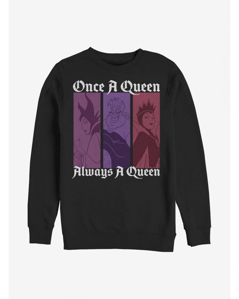 Disney Villains Queen Color Crew Sweatshirt $11.07 Sweatshirts