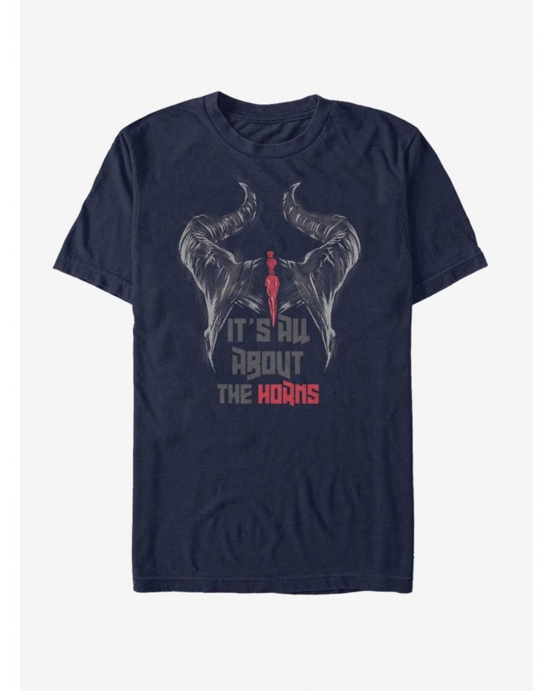 Disney Maleficent: Mistress Of Evil It's All About The Horns T-Shirt $11.47 T-Shirts