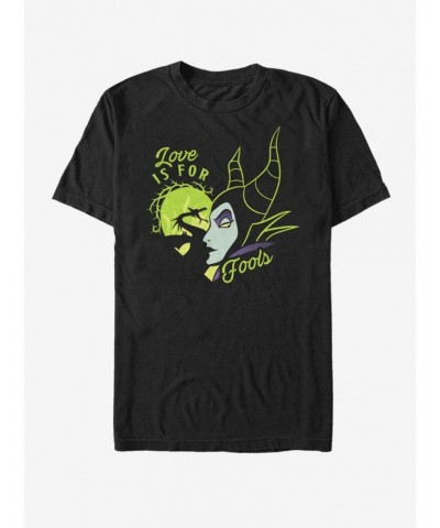Maleficent Love Is For Fools T-Shirt $8.84 T-Shirts