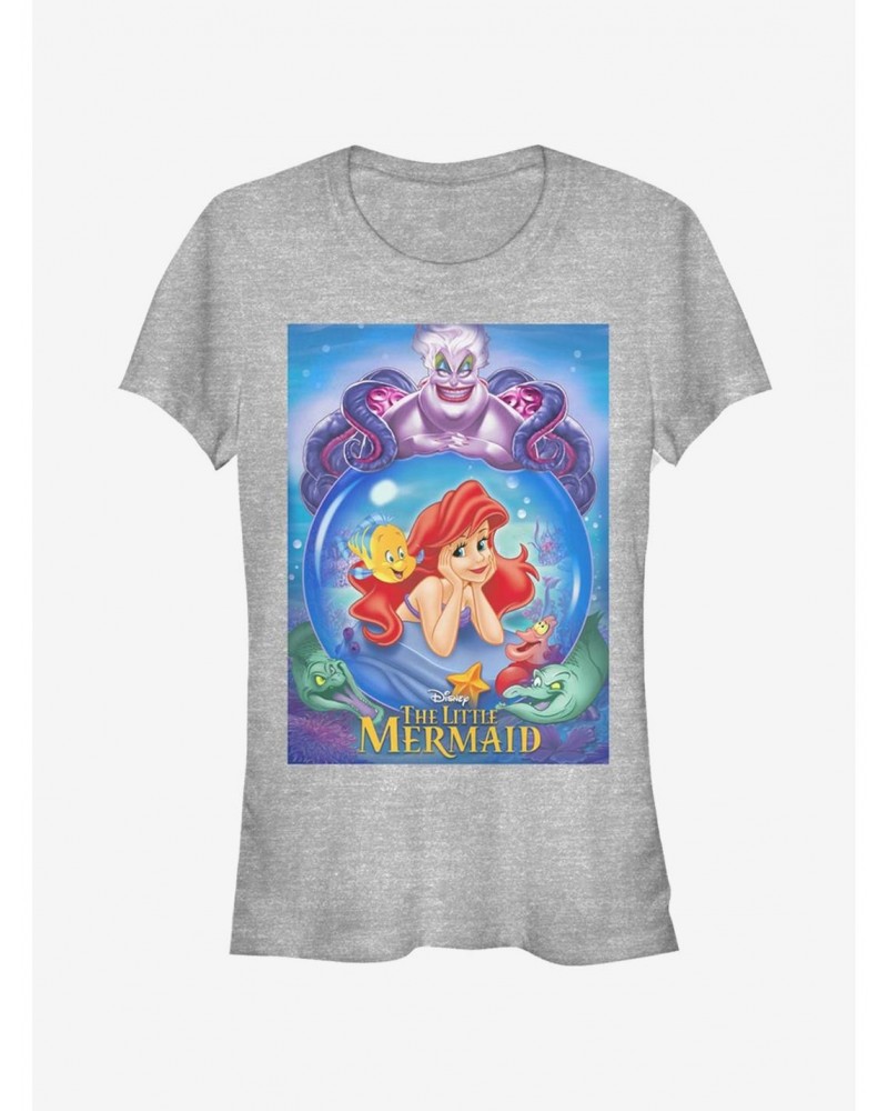Disney The Little Mermaid Ariel And Ursula Girls T-Shirt $12.45 T-Shirts