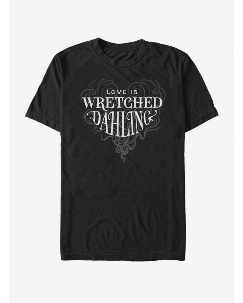 Disney Villains Cruella De Vil Love Is Wretched Dahling T-Shirt $10.76 T-Shirts