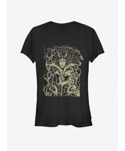 Disney Villains Maleficent Curse Of Maleficent Girls T-Shirt $8.72 T-Shirts