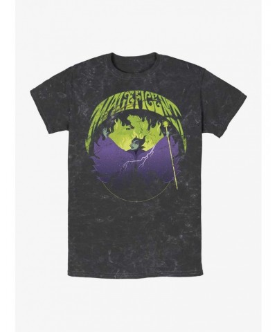 Disney Villains Maleficent Mineral Wash T-Shirt $12.43 T-Shirts