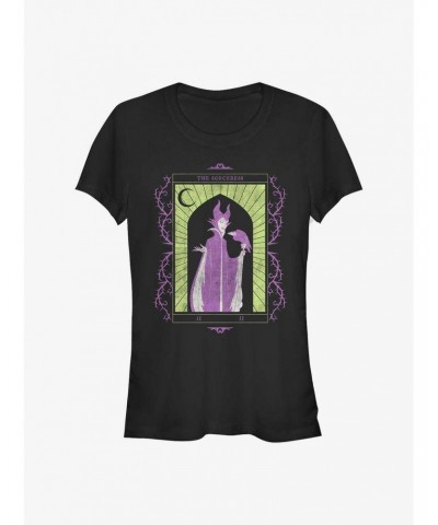 Disney Maleficent Maleficent Tarot Girls T-Shirt $9.46 T-Shirts