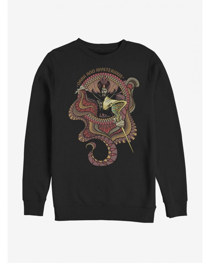 Disney Aladdin 2019 Jafar Circular Sweatshirt $14.02 Sweatshirts