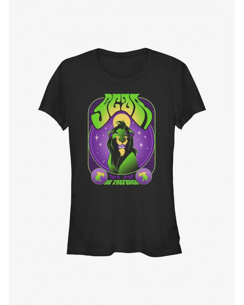 Disney Villains Scar Girls T-Shirt $8.22 T-Shirts