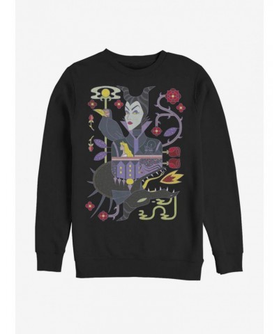 Disney Villains Maleficent Dual Maleficent Sweatshirt $14.39 Sweatshirts