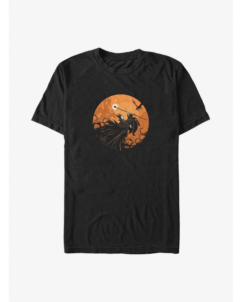 Disney Maleficent Haunted Moon Big & Tall T-Shirt $14.65 T-Shirts