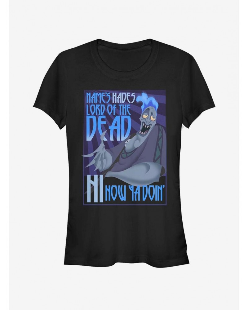 Disney Hercules Names Hades Girls T-Shirt $12.20 T-Shirts