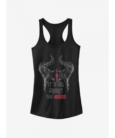 Disney Maleficent: Mistress Of Evil It's All About The Horns Girls Tank $10.96 Tanks