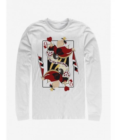 Disney Alice In Wonderland Queen Of Hearts Long-Sleeve T-Shirt $12.50 T-Shirts