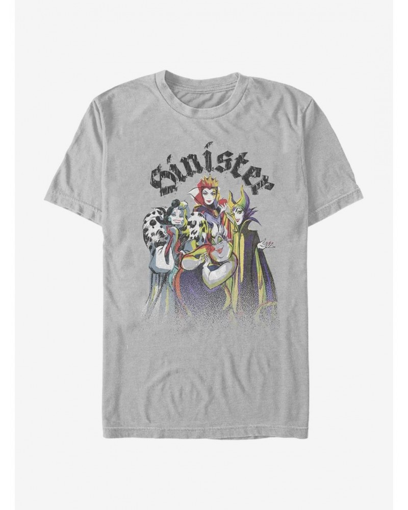 Disney Villains Villain Crew T-Shirt $11.23 T-Shirts