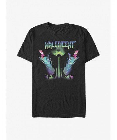Disney Maleficent Mal Rock Solid T-Shirt $8.13 T-Shirts