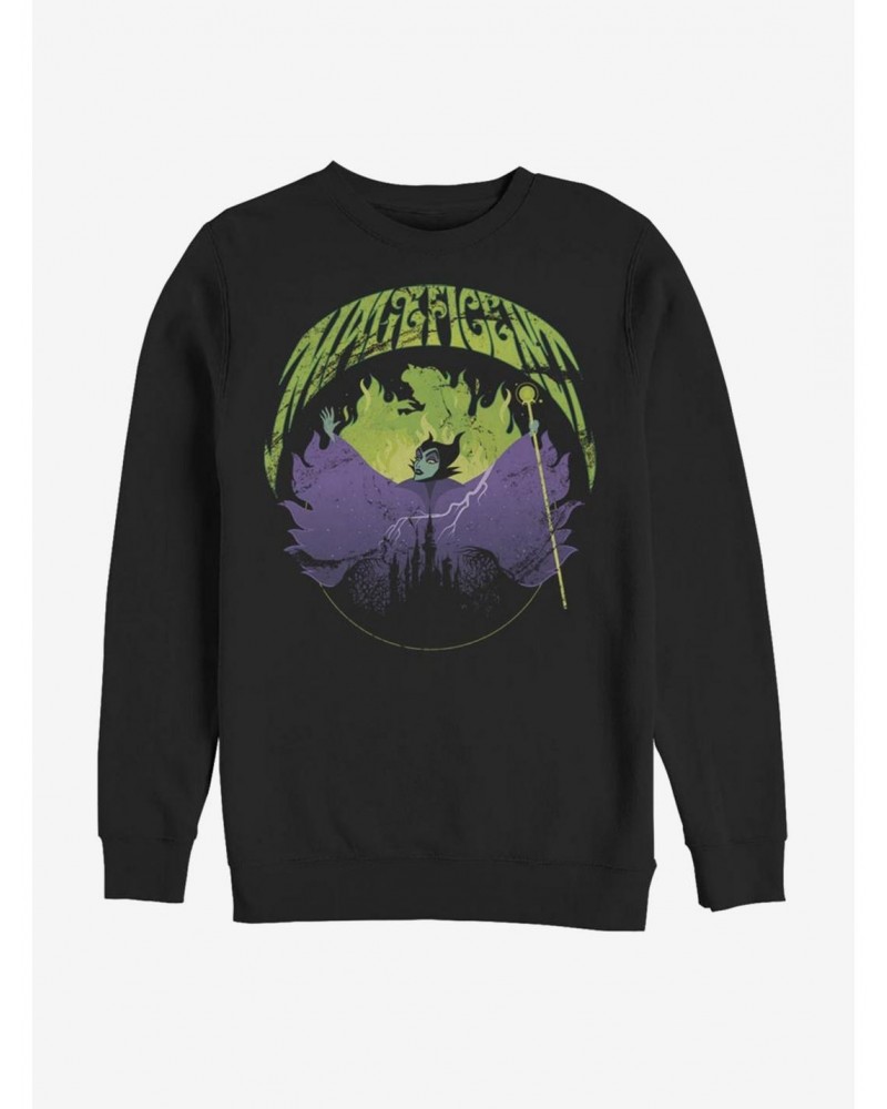 Disney Villains Maleficent Maleficent Rock Sweatshirt $15.13 Sweatshirts