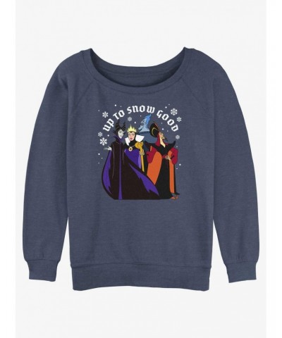 Disney Villains Up To Snow Good Girls Slouchy Sweatshirt $15.13 Sweatshirts