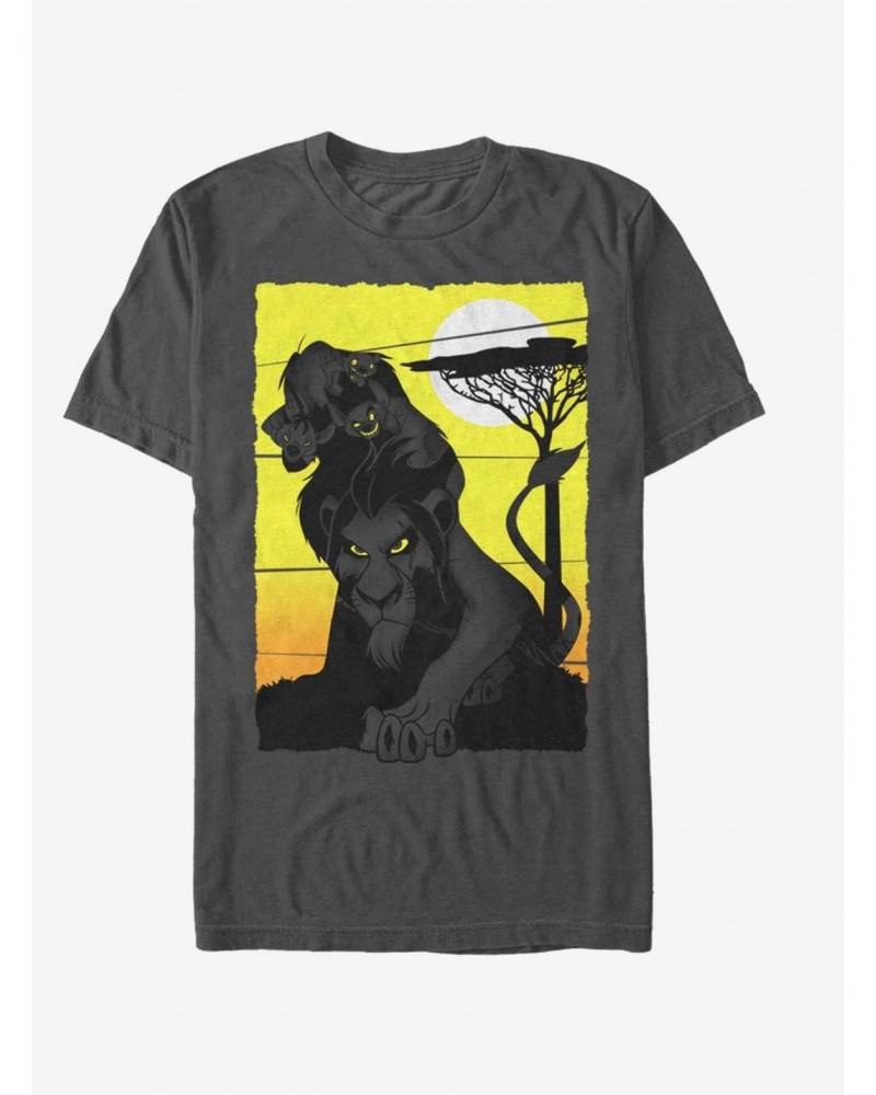 Disney The Lion King Scar Hunt T-Shirt $11.47 T-Shirts