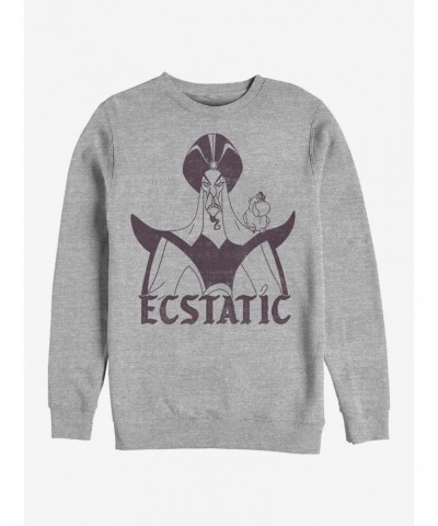 Disney Villains Ecstatic Jafar Crew Sweatshirt $18.08 Sweatshirts