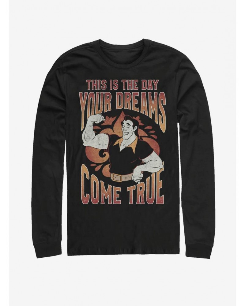 Disney Gaston Dreams Long-Sleeve T-Shirt $14.48 T-Shirts