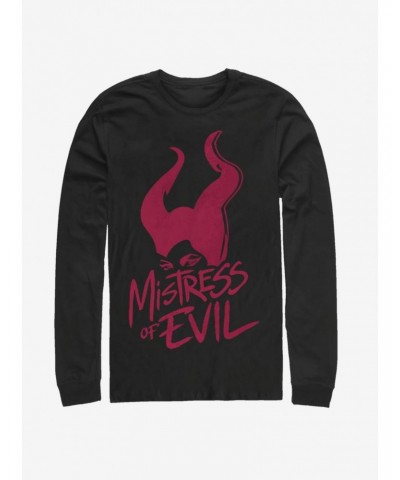 Disney Maleficent: Mistress Of Evil Stamp Long-Sleeve T-Shirt $15.13 T-Shirts