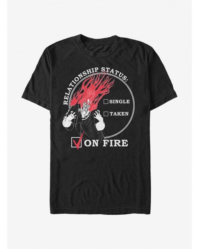 Disney Villains Relationship On Fire T-Shirt $10.04 T-Shirts