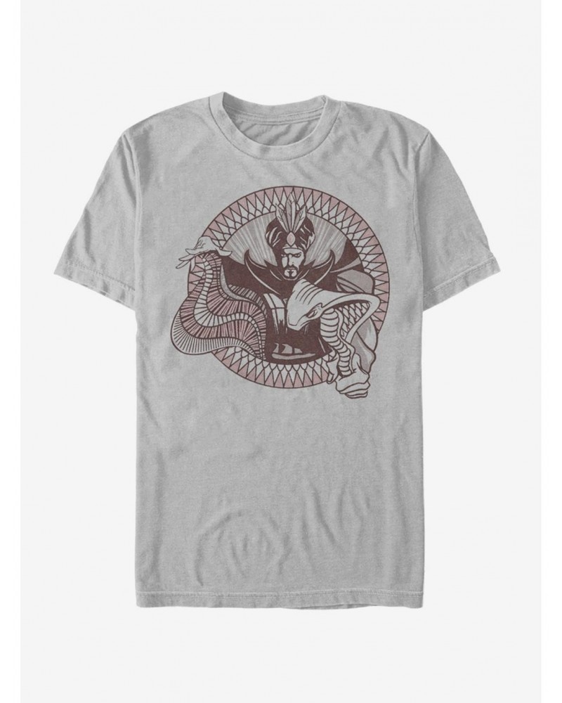 Disney Aladdin 2019 Jafar Circle T-Shirt $10.28 T-Shirts
