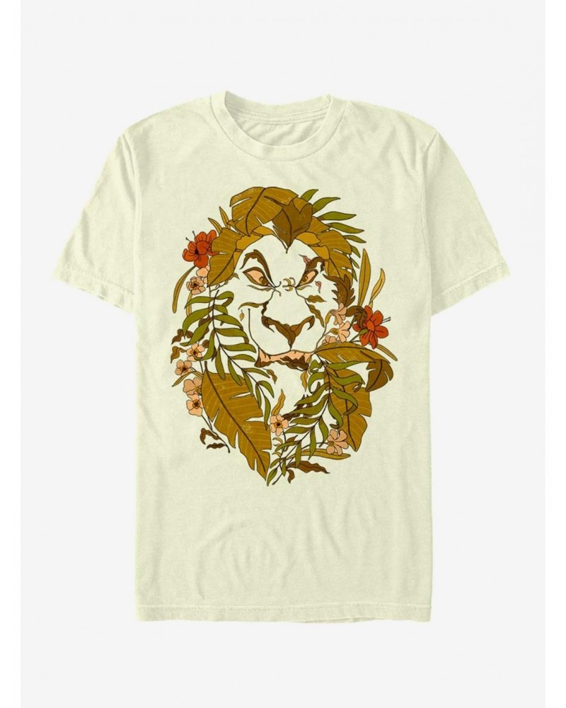 Disney The Lion King Scar Leaf T-Shirt $11.47 T-Shirts