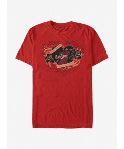 Disney Villains Hunting For Valentines T-Shirt $11.71 T-Shirts