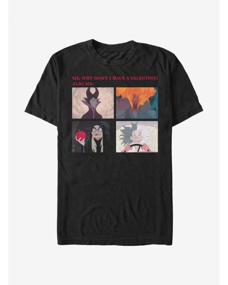 Disney Villains Valentine Meme T-Shirt $11.23 T-Shirts