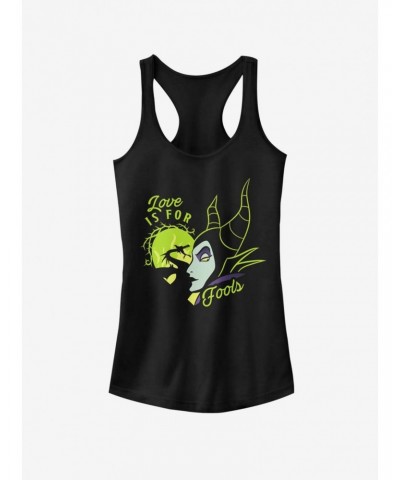 Maleficent Love Is For Fools Girls Tank $7.47 Tanks