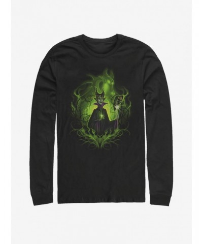 Disney Villains Maleficent Dark Fairy Long-Sleeve T-Shirt $14.81 T-Shirts