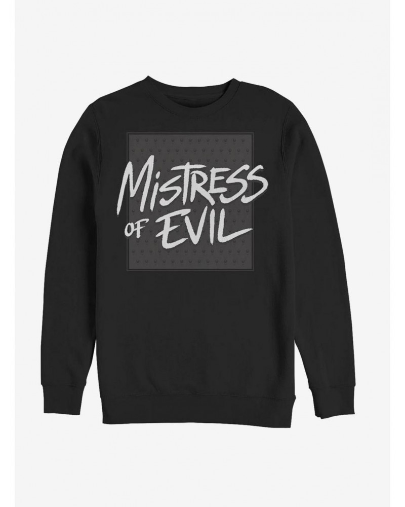 Disney Maleficent: Mistress Of Evil Bold Text Sweatshirt $17.71 Sweatshirts